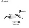 ASSO 14.7043 End Silencer